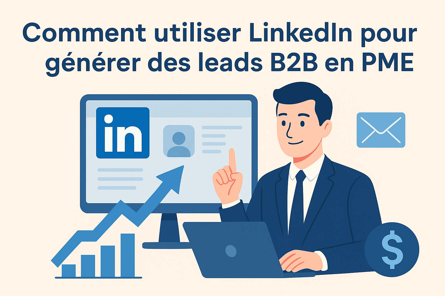 Comment utiliser LinkedIn pour générer des leads B2B en PME