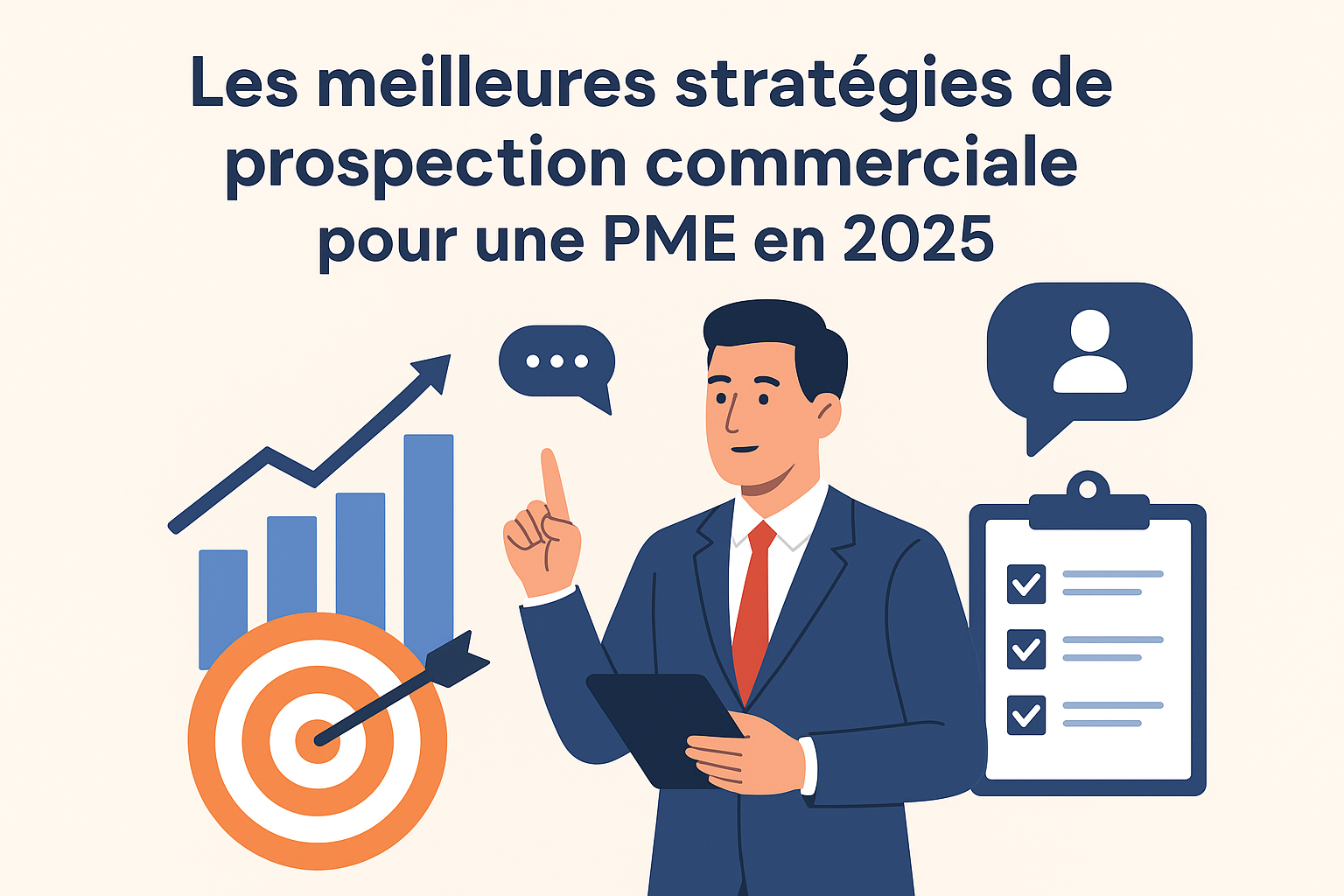Les meilleures stratégies de prospection commerciale pour une PME en 2025