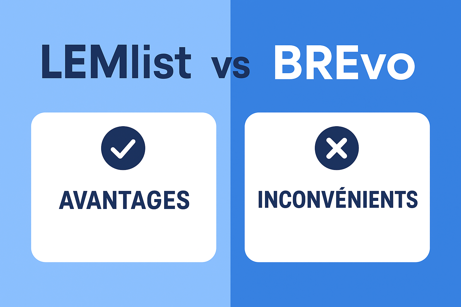 Lemlist vs Brevo : comparatif complet des avantages et inconvénients