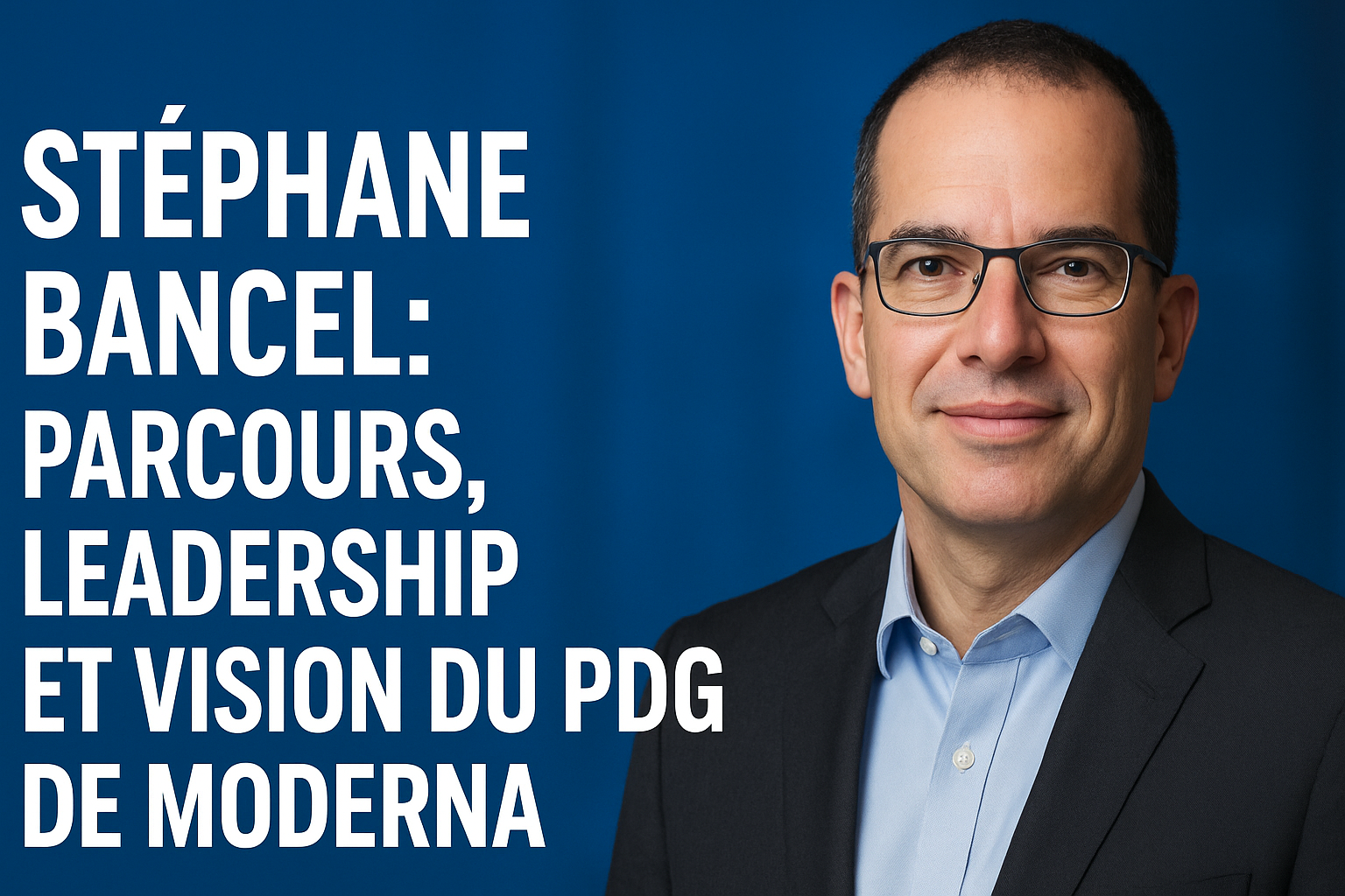 Stéphane Bancel : parcours, leadership et vision du PDG de Moderna