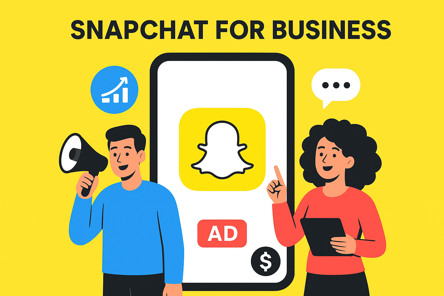 Snapchat for Business : l’outil incontournable pour toucher les nouvelles générations
