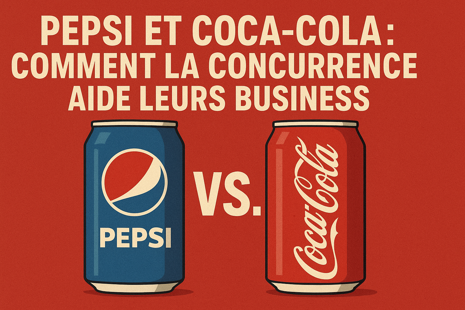 Pepsi et Coca-Cola : comment leur concurrence alimente la croissance de leurs business