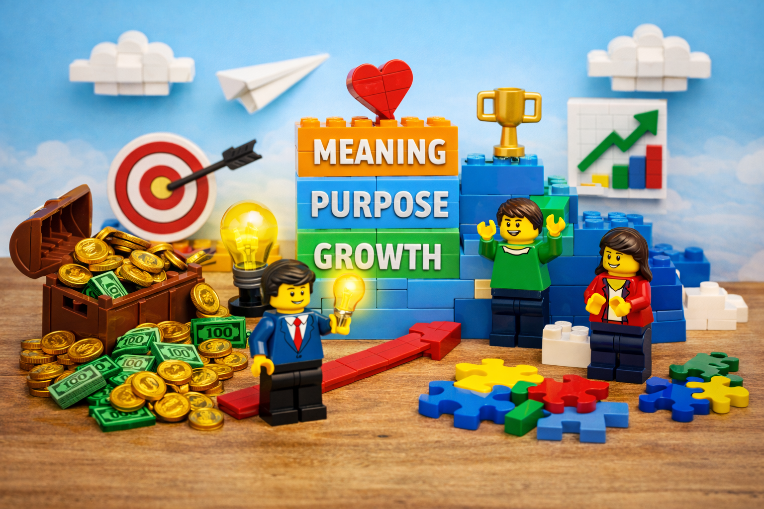 Comment rester motivé quand l&rsquo;argent n&rsquo;est plus un moteur