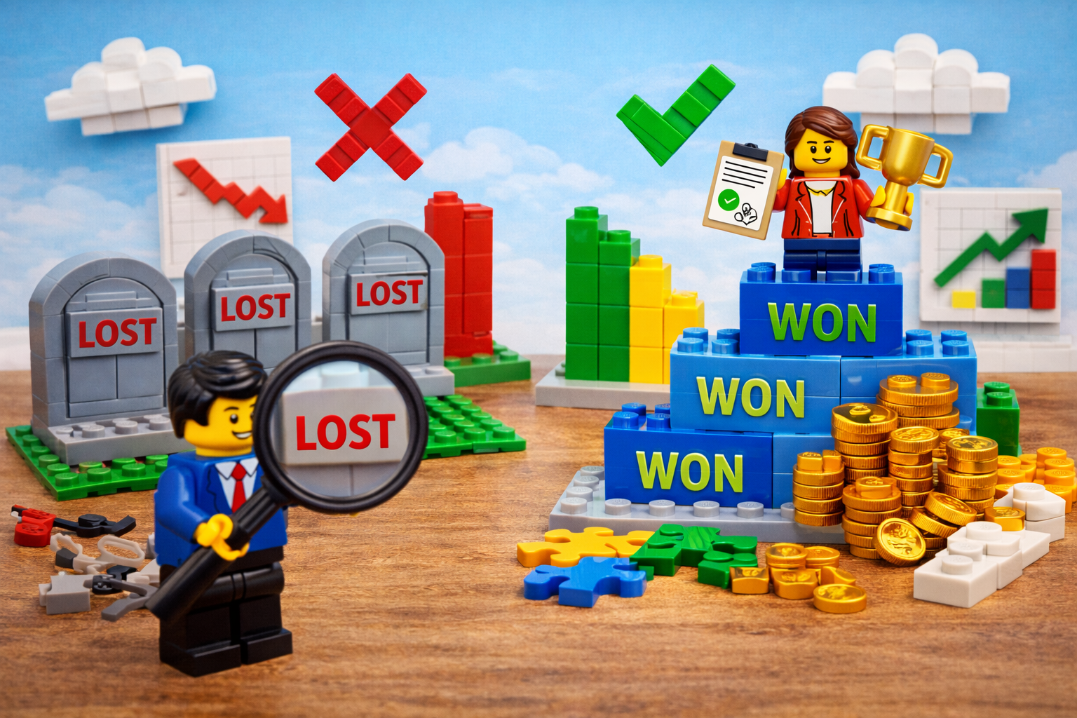 Le biais du survivant : analyser ses deals perdus plutôt que les signatures de contrats