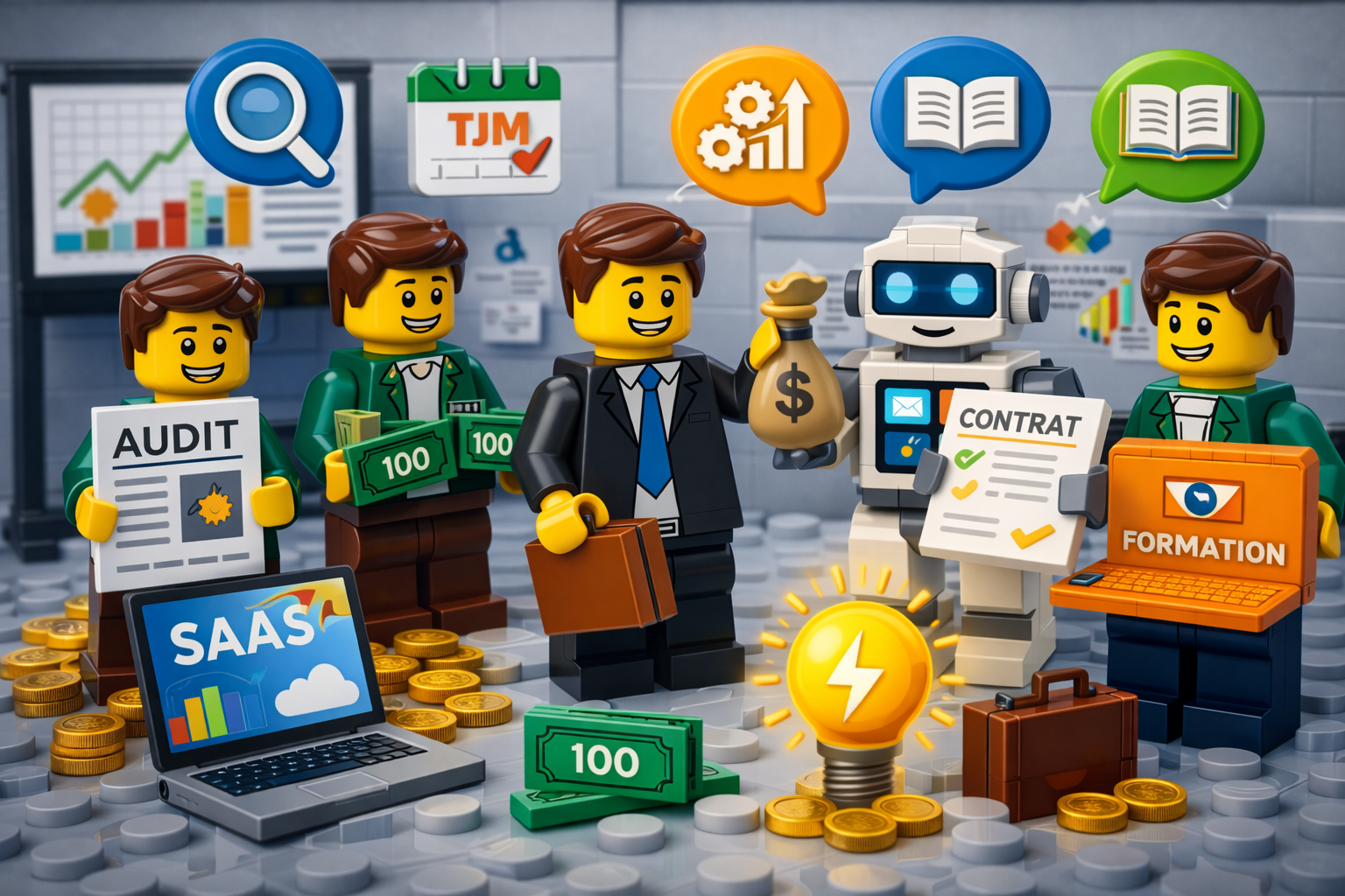 sources de revenus d’un consultant IT