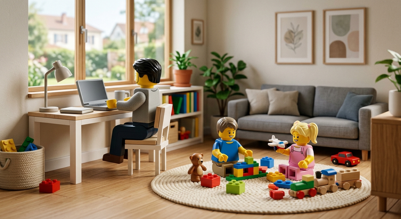 Structurer son entreprise avec de jeunes enfants