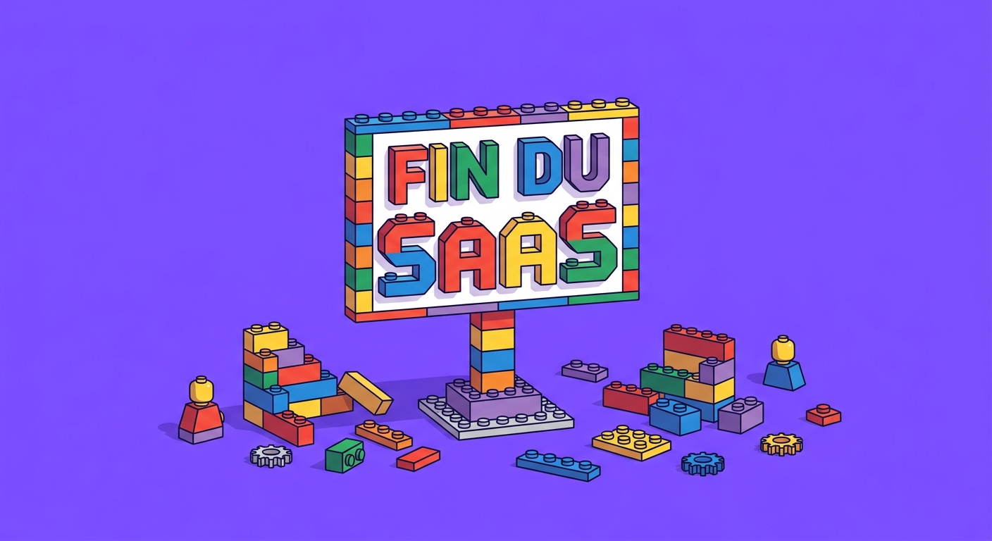 L&rsquo;effondrement du SaaS traditionnellement facturé à l&rsquo;utilisateur et l&rsquo;avènement des architectures d&rsquo;affaires axées sur la valeur réelle